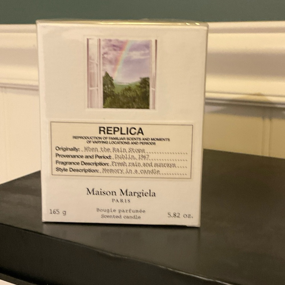 MAISON MARGIELA REPLICA When The Rain Stops Candle 5.82oz 165g / BN Sealed